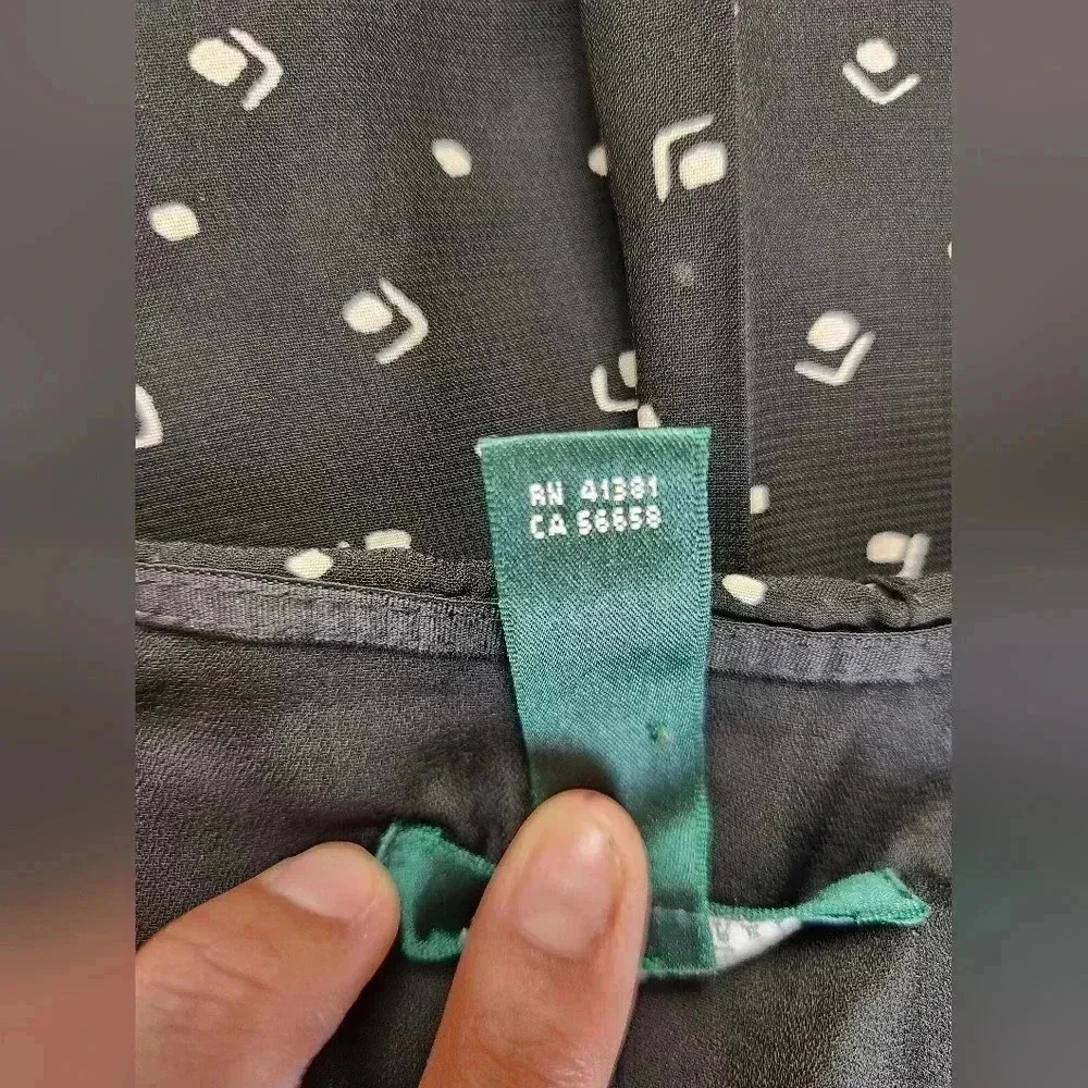 Lauren Ralph Lauren Women's Mini Circle/Skater Polka Dot Skirt Coquette - Picture 6 of 8